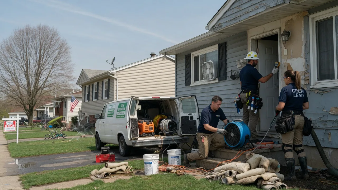 Flood Cleanup in Slippery Rock, PA near me