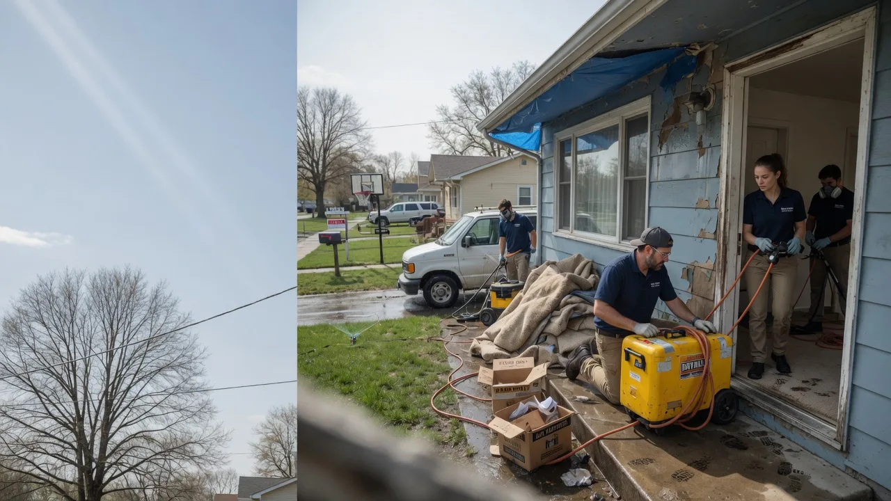 Basement Flood Cleanup in Slippery Rock, PA near me